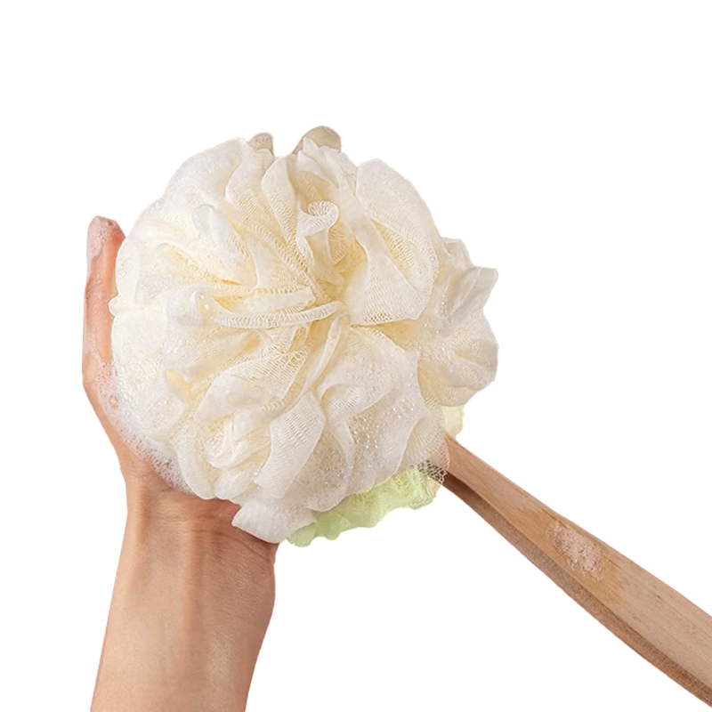 wholesales bath tile cleaning brush body wash bath sponge brush handle large natural loofah bath sponge