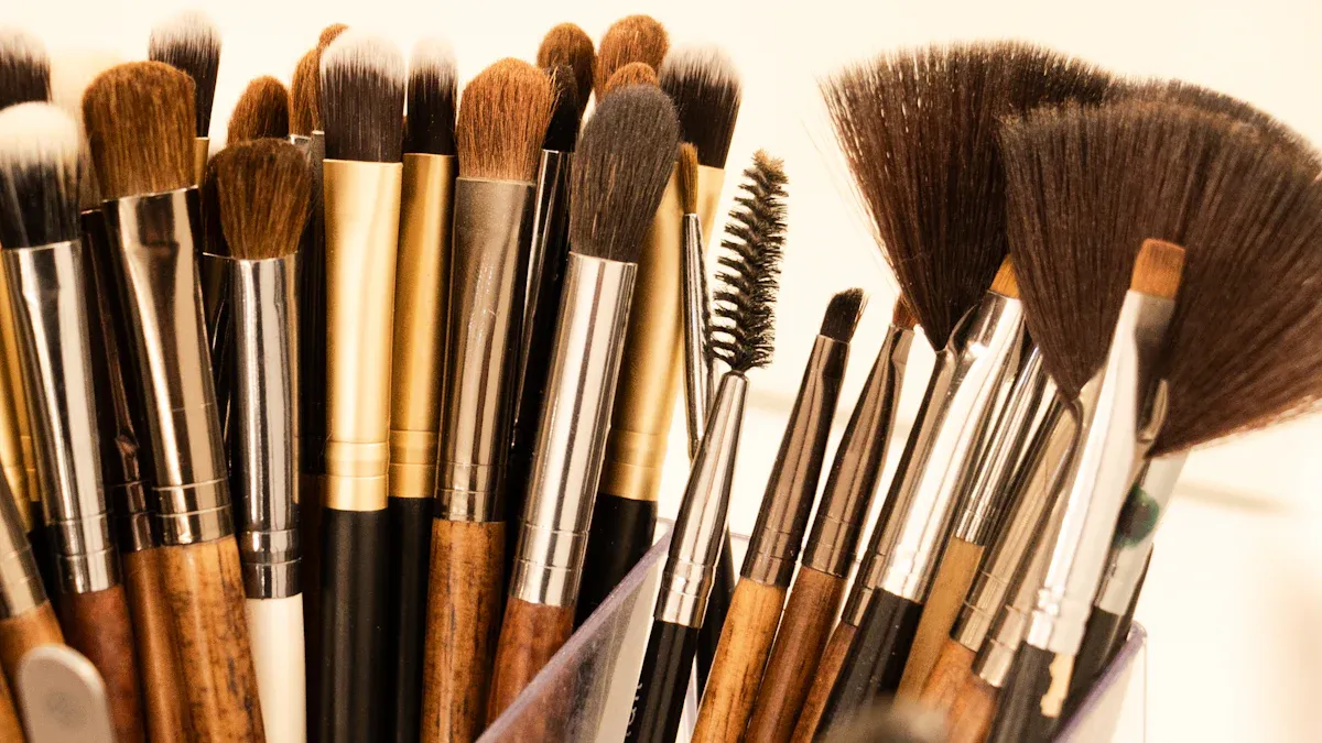 What Does a Fan Brush Do in Makeup and Art Types of Fan Brushes